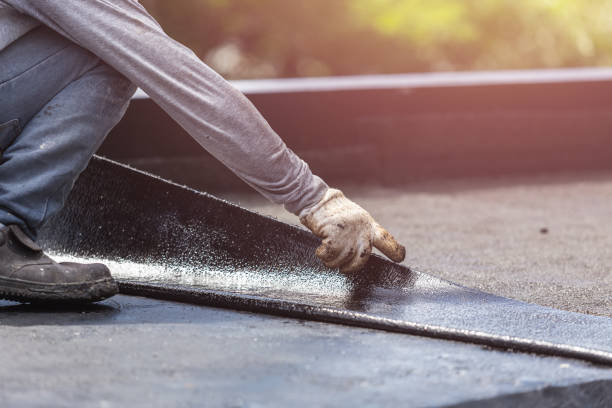 Professional Crawl Space Encapsulation technician working in West Manchester, OH